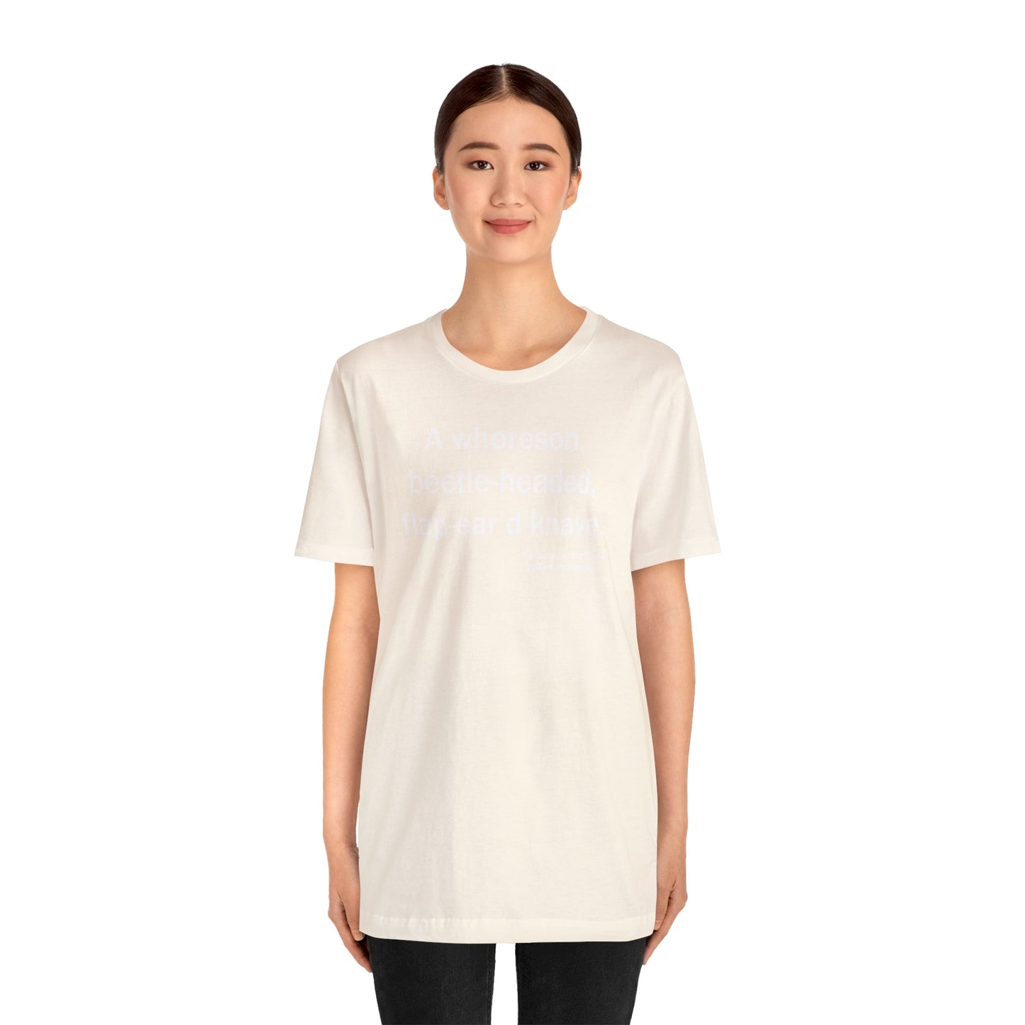 Flap-Ear'd Knave Unisex Jersey Short-Sleeve Tee - Sheakespeare Collection